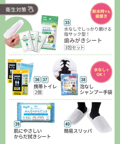 防災リュック 1人用47点セット