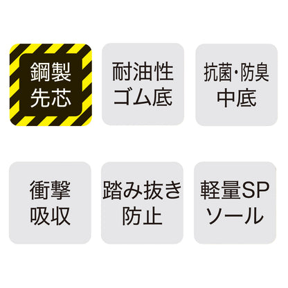 防災セーフティースニーカー 踏み抜き防止板入り