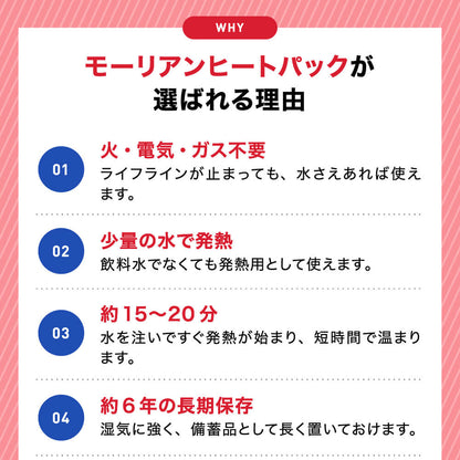 モーリアンヒートパック 加熱セット L