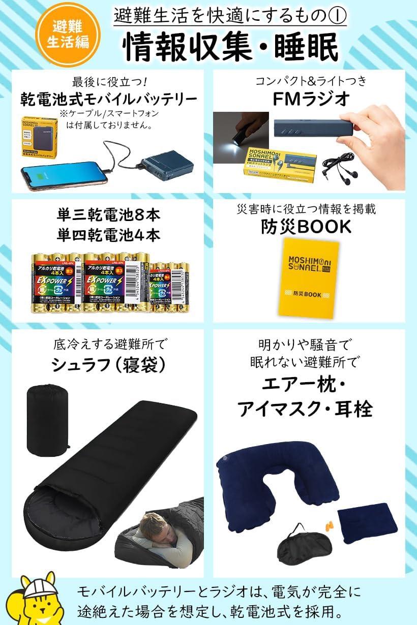 防災リュック 1人用45点セット
