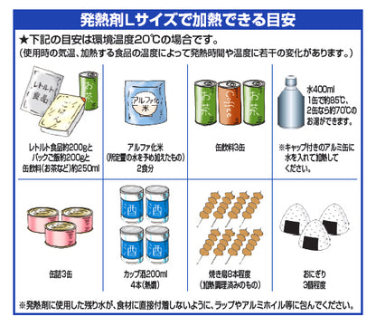 モーリアンヒートパック 加熱セット L